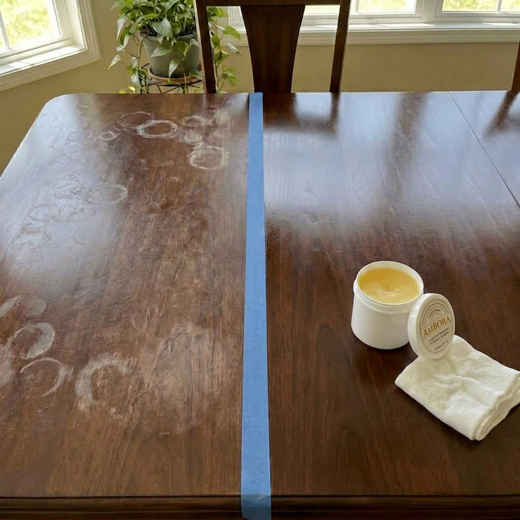 Ámbora — Bálsamo Reparador para Madera y Piel